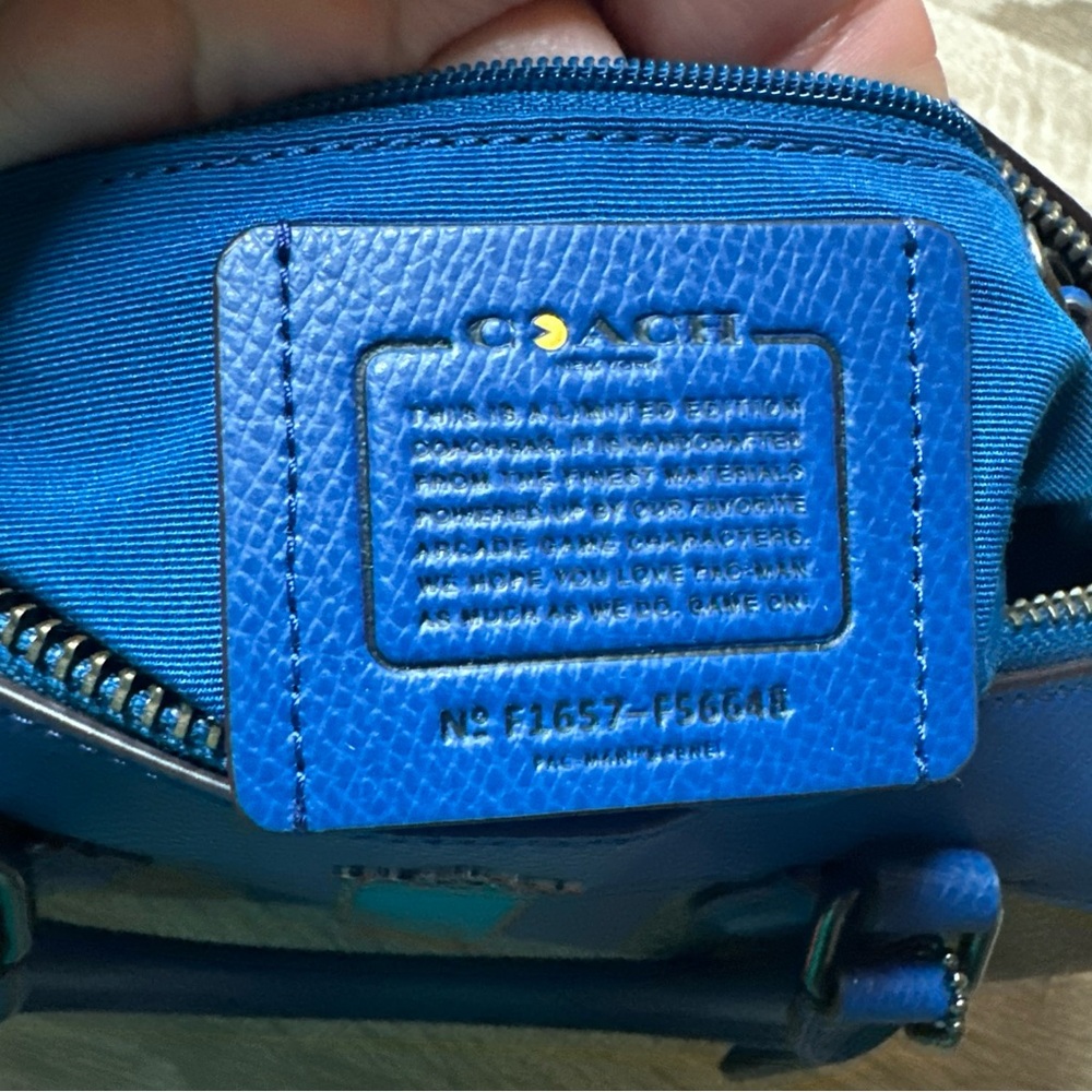 COACH LIMITED EDITION PACMAN MINI BENNETT SATCHEL has been authenticated - Picture 8 of 11